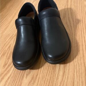 Clarks Black Leather Loafers
